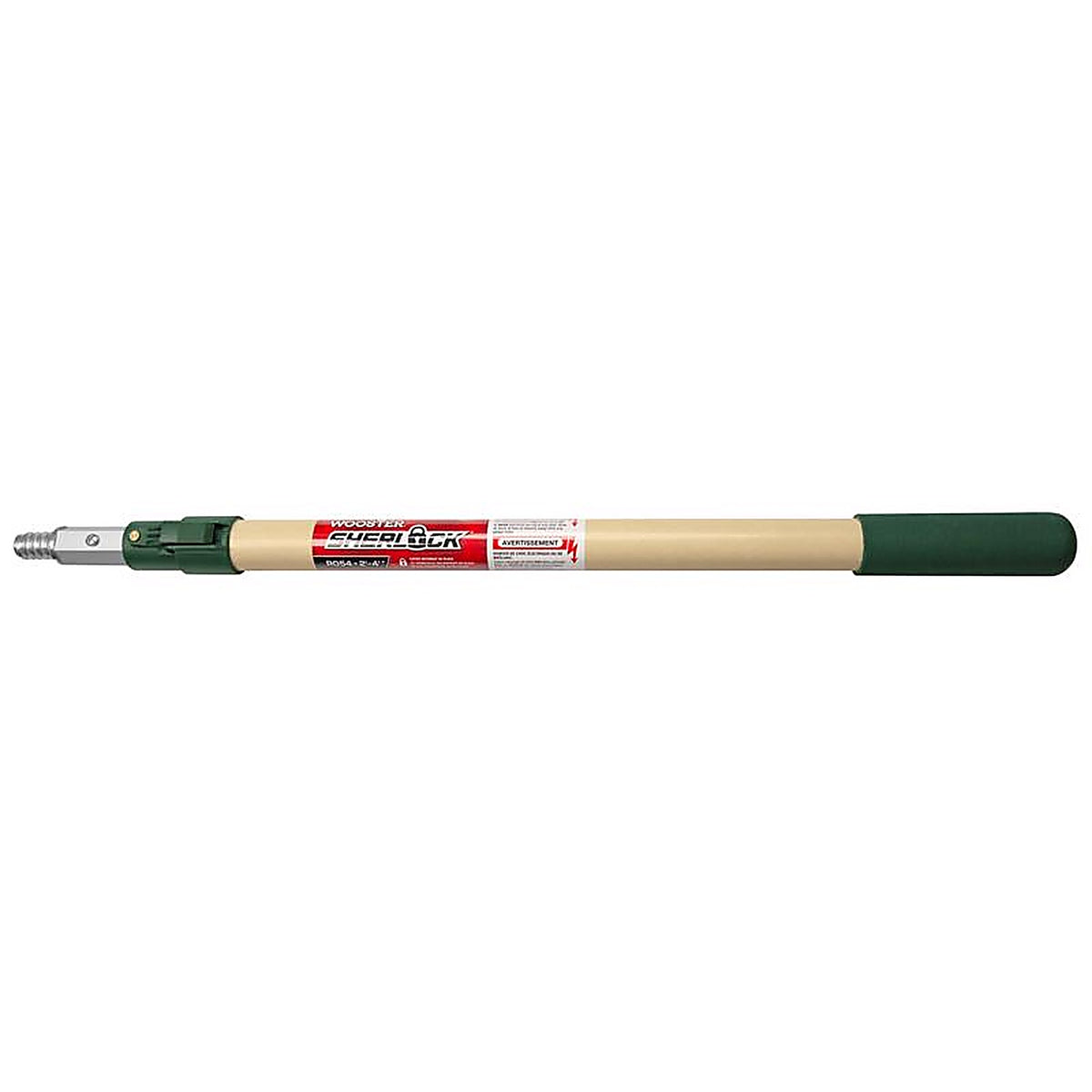 Wooster - R054 - Sherlock Telescoping 4 Ft. L X 1.5 In. D Aluminum/Fiberglass Extension Pole Beige/Green