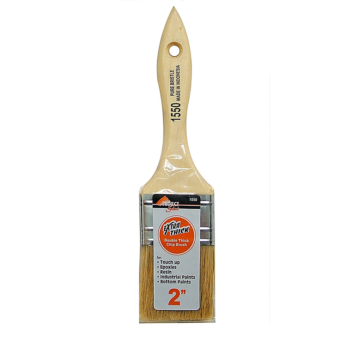 Linzer - 1550 0200 - 2 In. Double Thick Flat Chip Brush