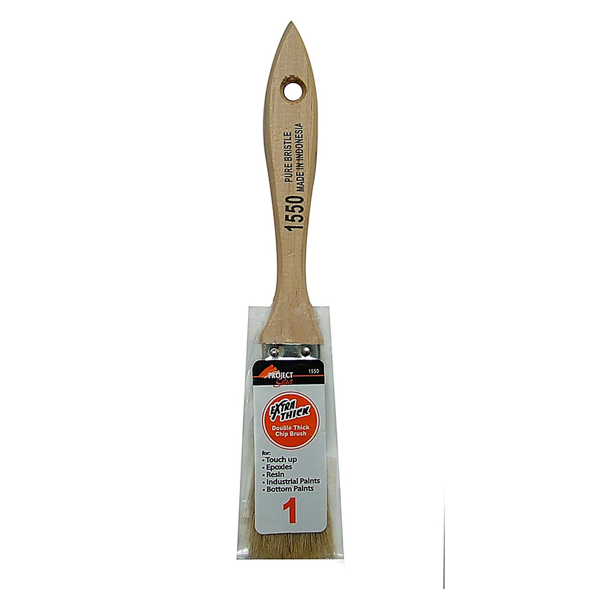 Linzer - 1550 0100 - 1 In. Double Thick Flat Chip Brush