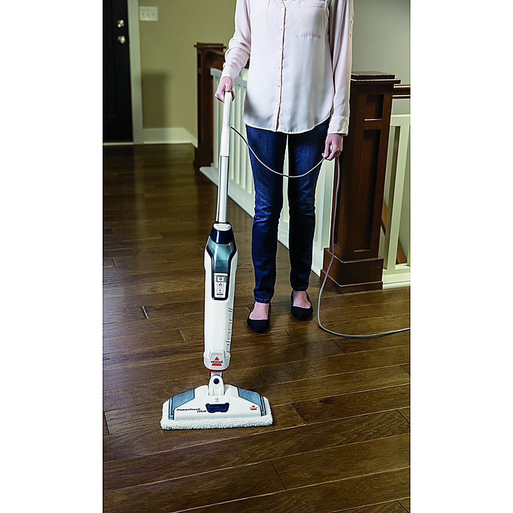 Bissell 1806 PowerFresh Bagless Steam Mop 12 amps Standard White