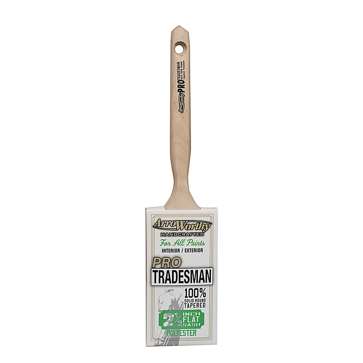 Arroworthy 6015-21/2 Pro-Tradesman 2-1/2 in. W Medium Soft Flat Paint Brush