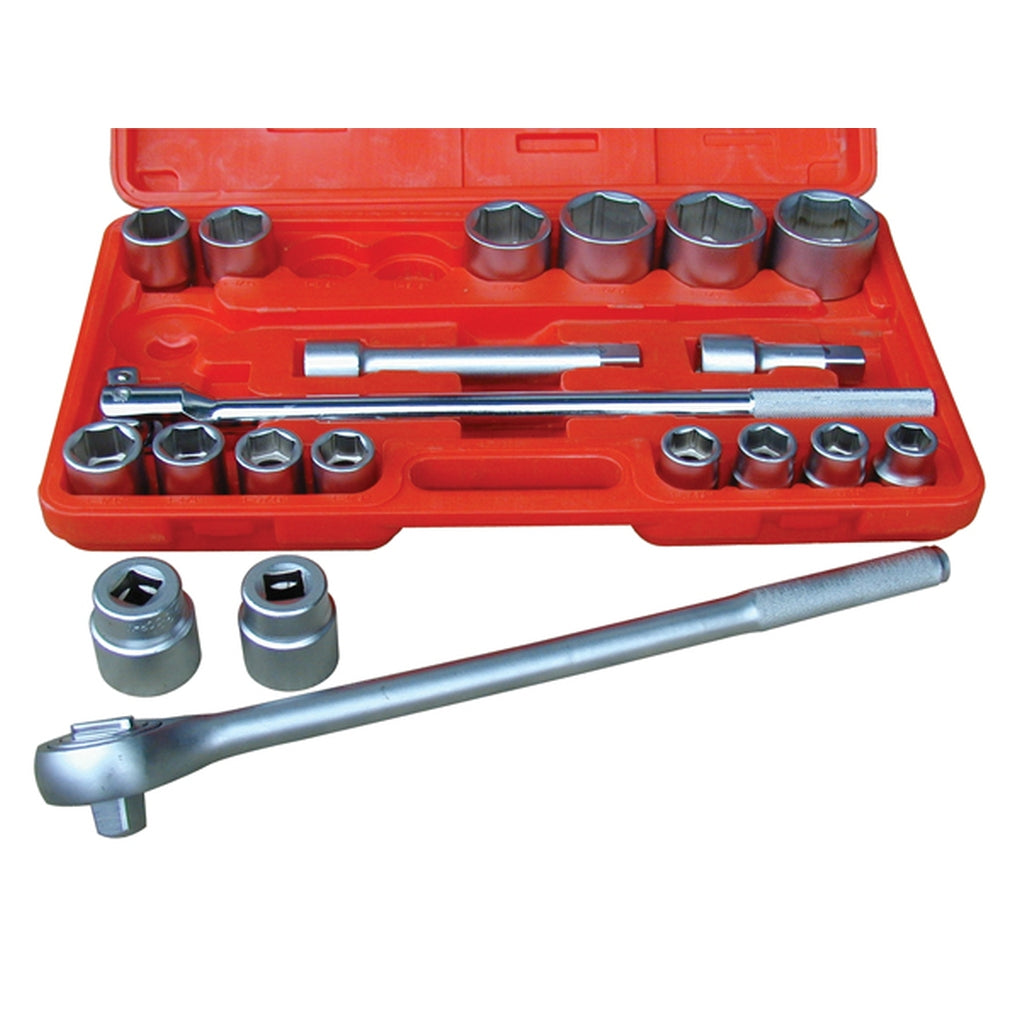 ATD 10021 21 Pc. 3/4 Dr. 6-Point Fractional Socket Set