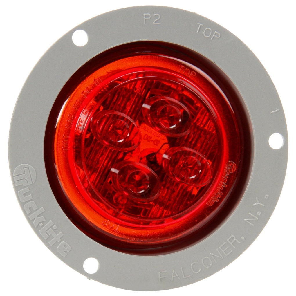 Trucklite 10028R Super 10 Incandescent Red Round Marker Clearance Light