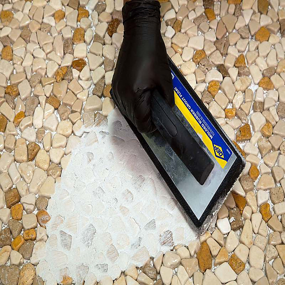 Custom Building Products PBPG38010 Polyblend Plus Indoor and Outdoor Haystack Non-Sanded Grout 10 lb