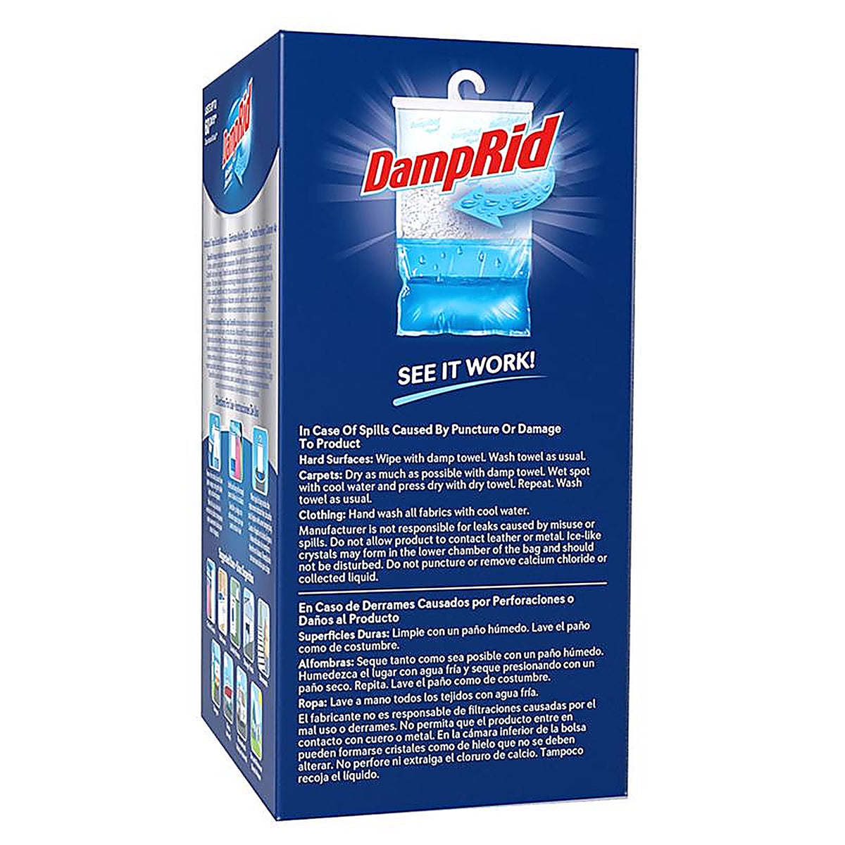 DampRid FG83FSSB Hanging Moisture Absorber Fresh Scent 15.4 oz 3 pk