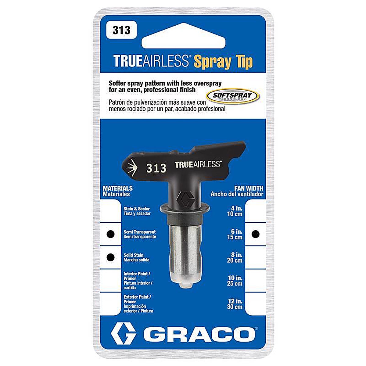 Graco TRU313 TrueAirless 313 Spray Tip