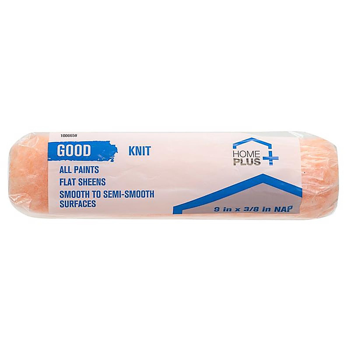 Home Plus - AR050 - Good Polyester Knit 9 In. W X 3/8 In. Paint Roller Cover 1 Pack