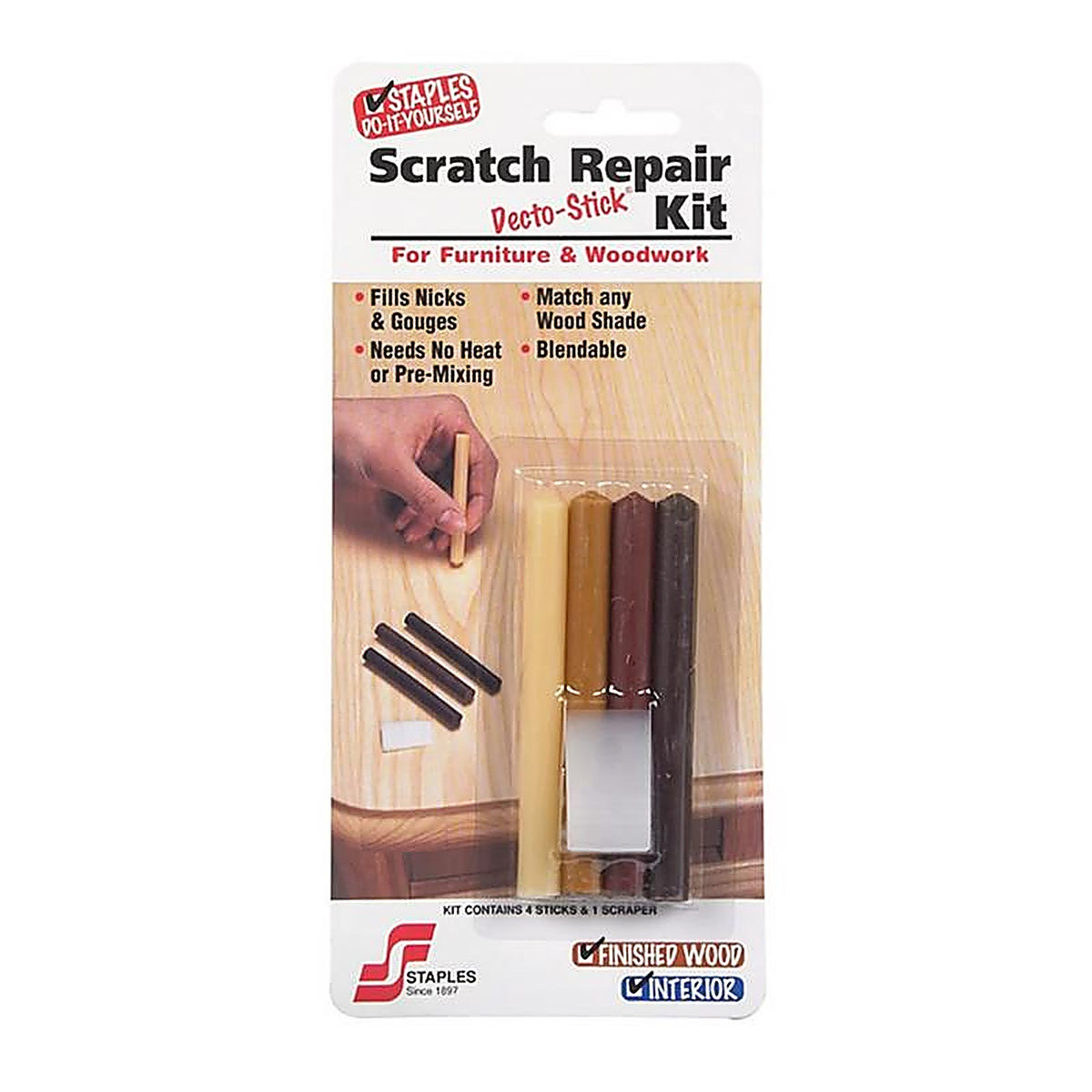 Staples - 801 - Decto-Stick Multicolored Scratch Remover
