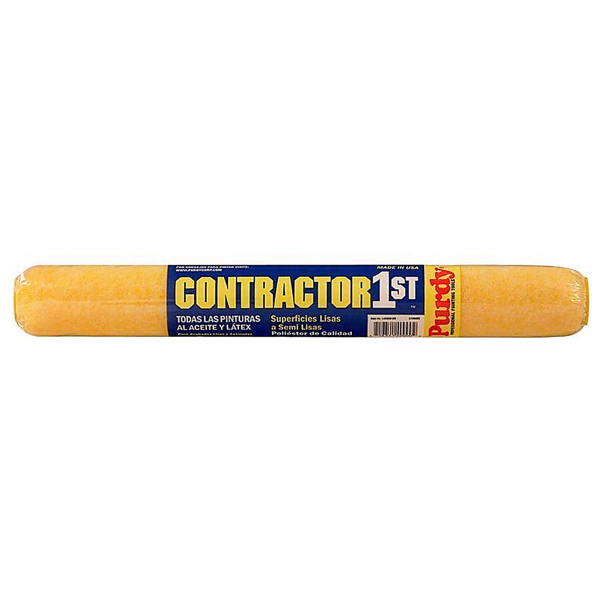 Purdy 144688182 Contractor 1st Polyester 18 in. W X 3/8 in. S Paint Roller Cover 1 pk