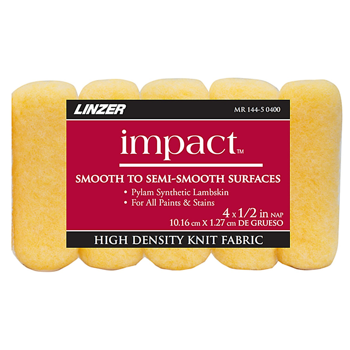 Linzer - MR 144-5 0400 - 4 in. W Roller 5 pk