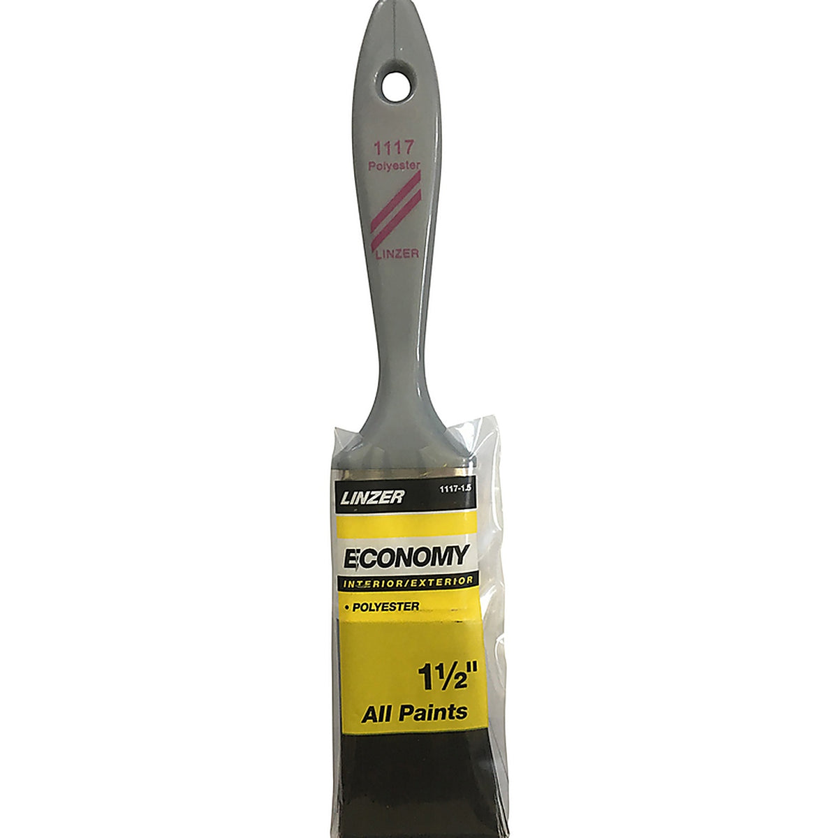 Linzer 11170150 1.5 in. W Flat Paint Brush