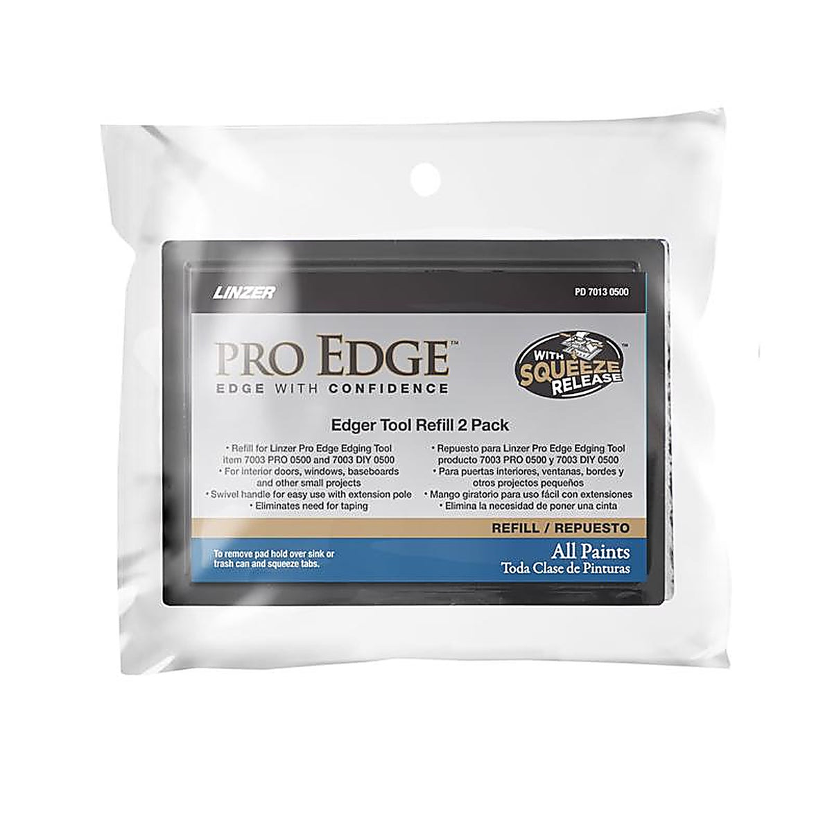 Linzer PD70130500 Refill 5 in. W Paint Pad For Flat Surfaces