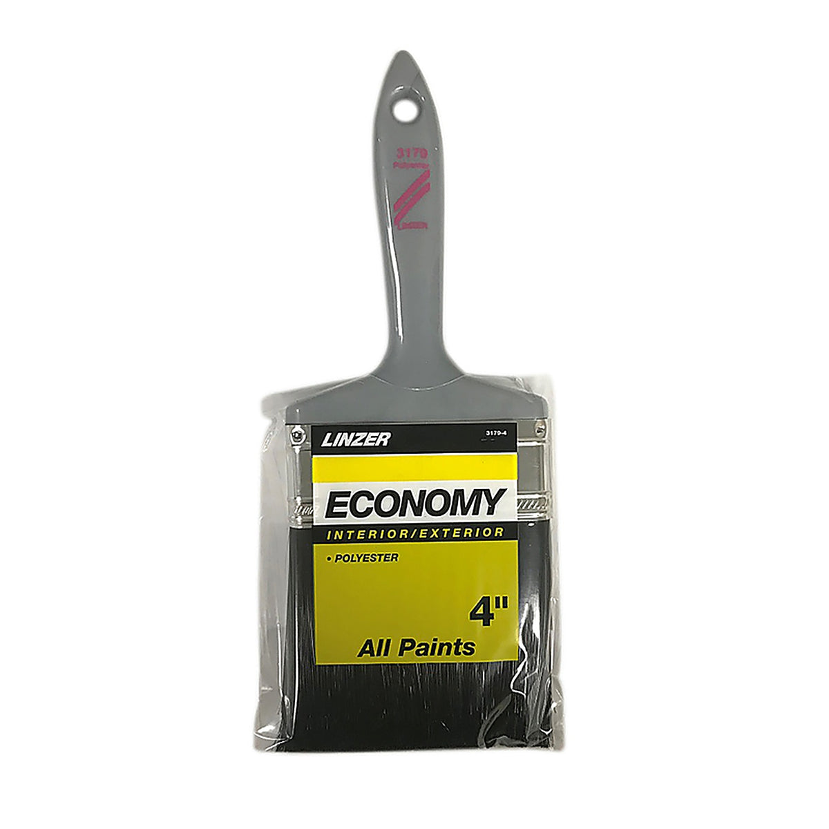 Linzer 31790400 4 in. W Flat Paint Brush