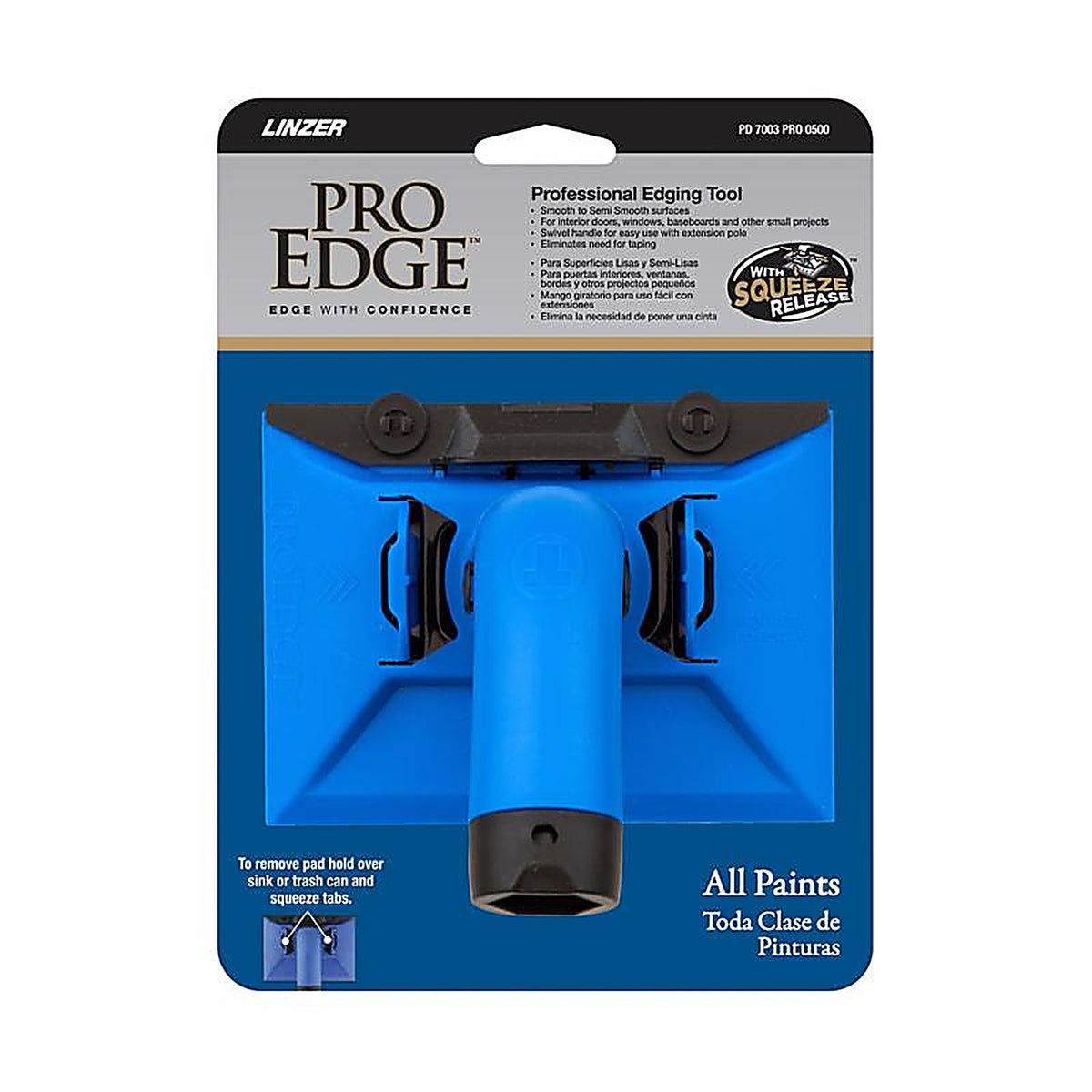 Linzer PD7003PRO0500 5 in. W Paint Pad For Flat Surfaces