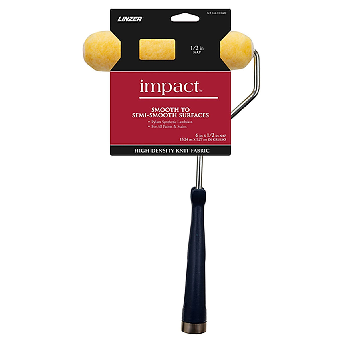 Linzer - MT 144-11 0600 - Better 6 in. W Mini Trim Roller with Frame Threaded End