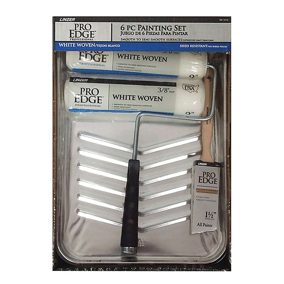 Linzer RS1016 Best Metal 11 in. W x 15 in. L 1 qt. Paint Tray Kit