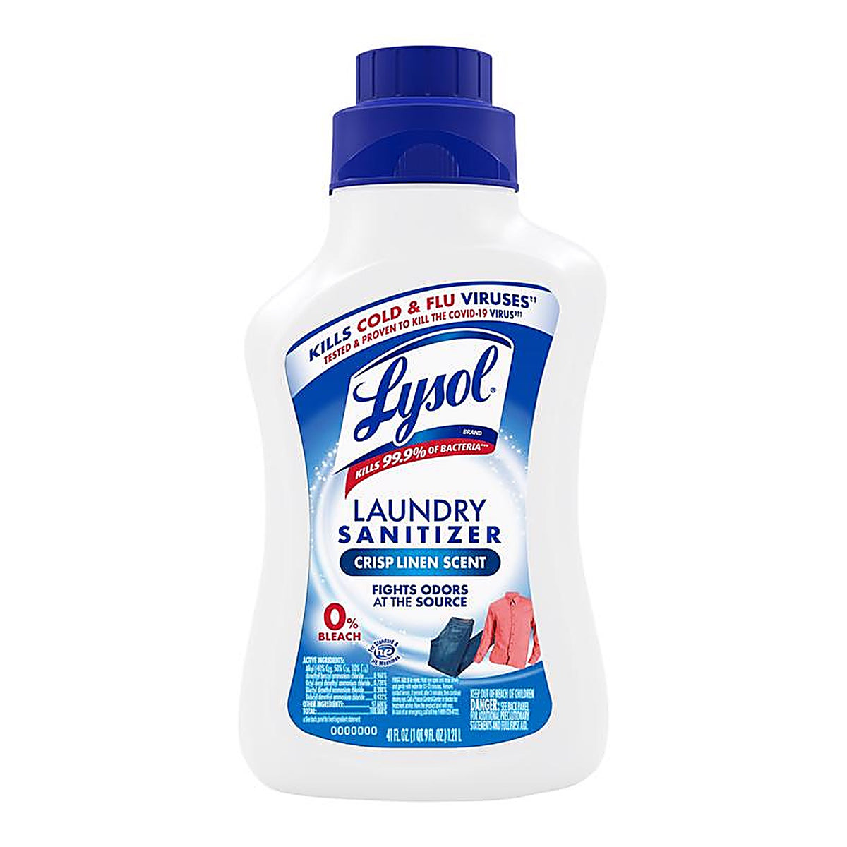 Lysol 1920095871 Crisp Linen Scent Fabric Sanitizer Liquid 41 oz