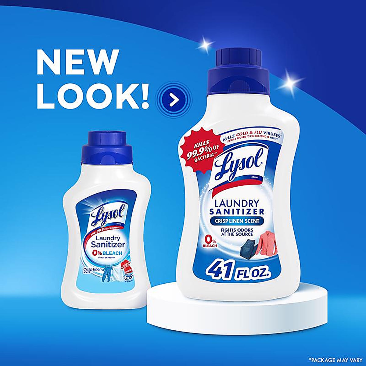 Lysol 1920095871 Crisp Linen Scent Fabric Sanitizer Liquid 41 oz