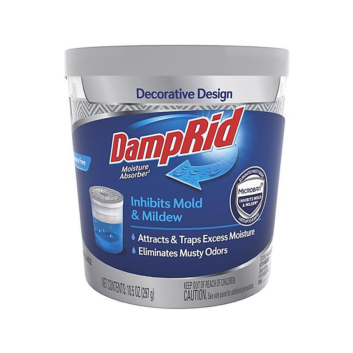 DampRid FG01FFESB Refillable Moisture Absorber No Scent 10.5 oz