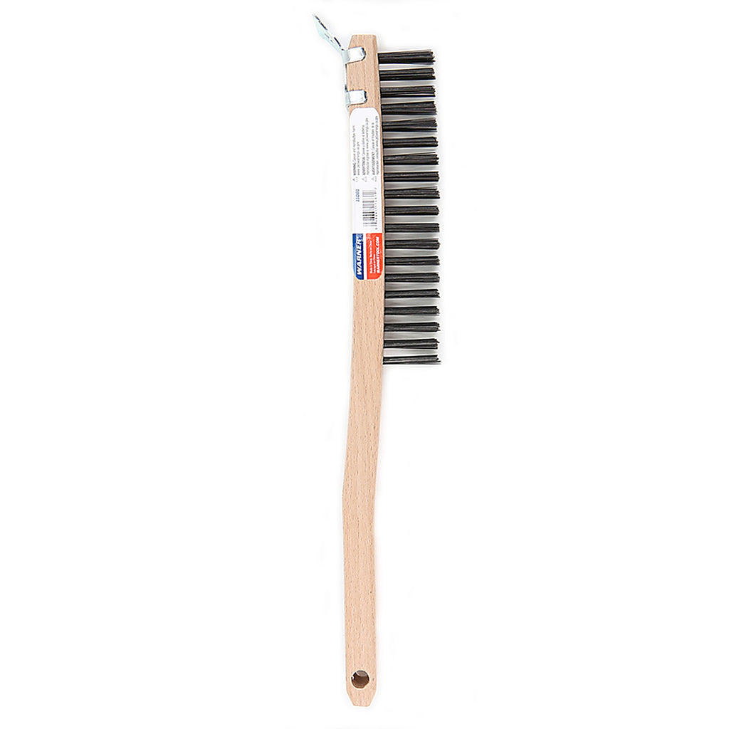 Warner - 11081 - 15 In. L Carbon Steel Wire Brush with Scraper