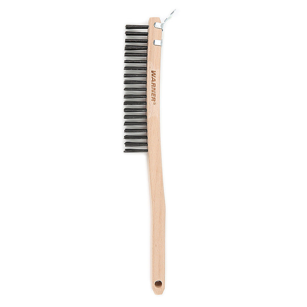 Warner - 11081 - 15 In. L Carbon Steel Wire Brush with Scraper