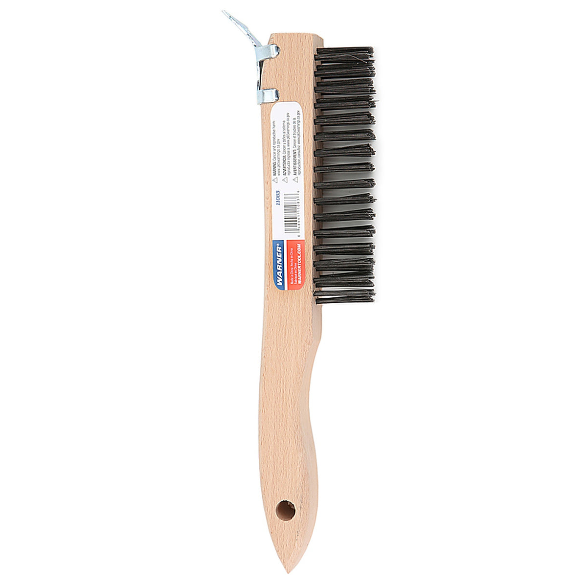 Warner - 11083 - 1 In. W X 9.5 In. L Carbon Steel Wire Brush
