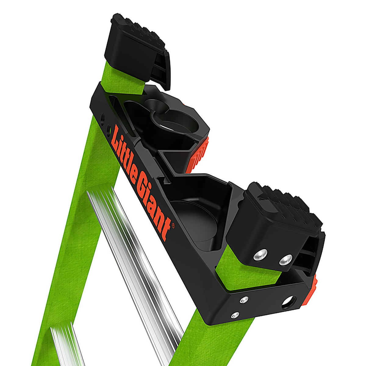 Little Giant 15104-002 10 ft. H x 18.5 in. W Aluminum Quad Pod Type 1AA 300 lb.