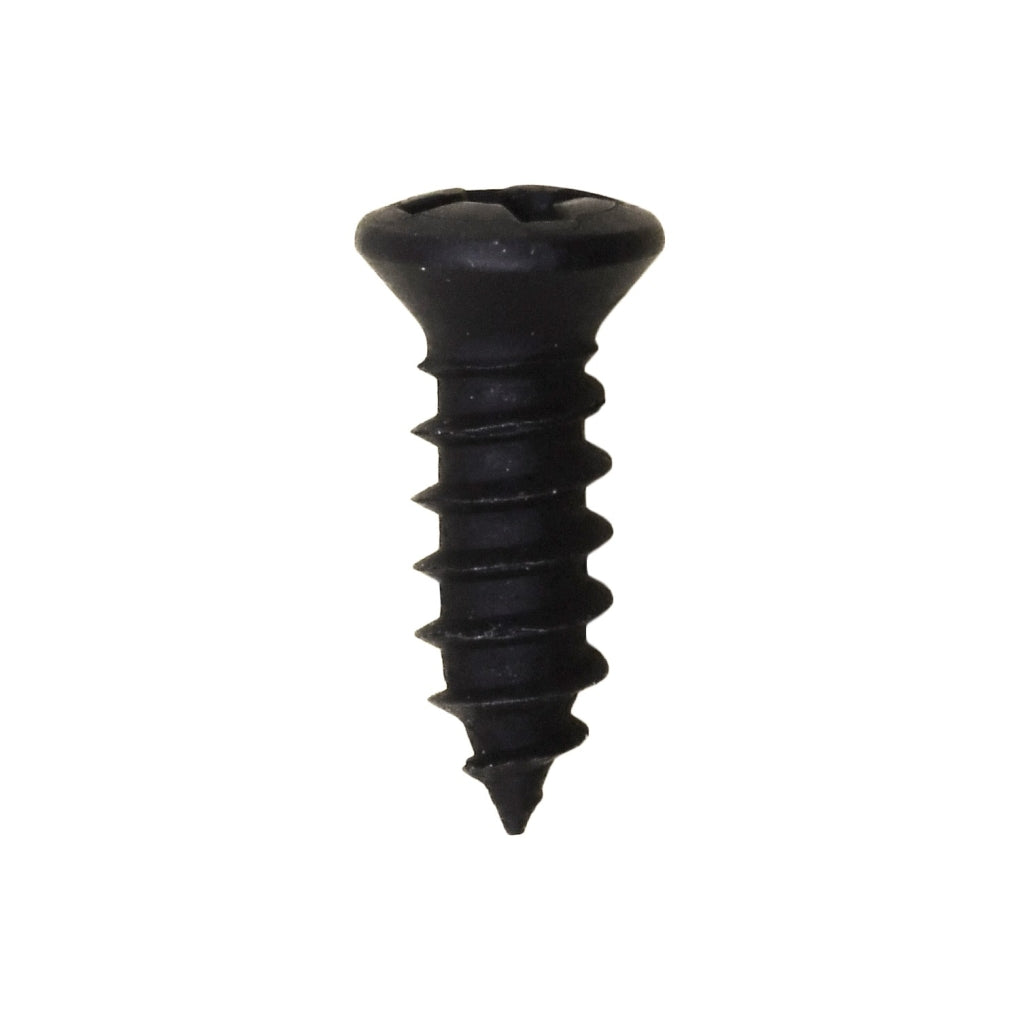 Auveco 10162 #8 X 1/2in. Phillips Oval Head Tapping Screw w/#6 Head Black Oxide
