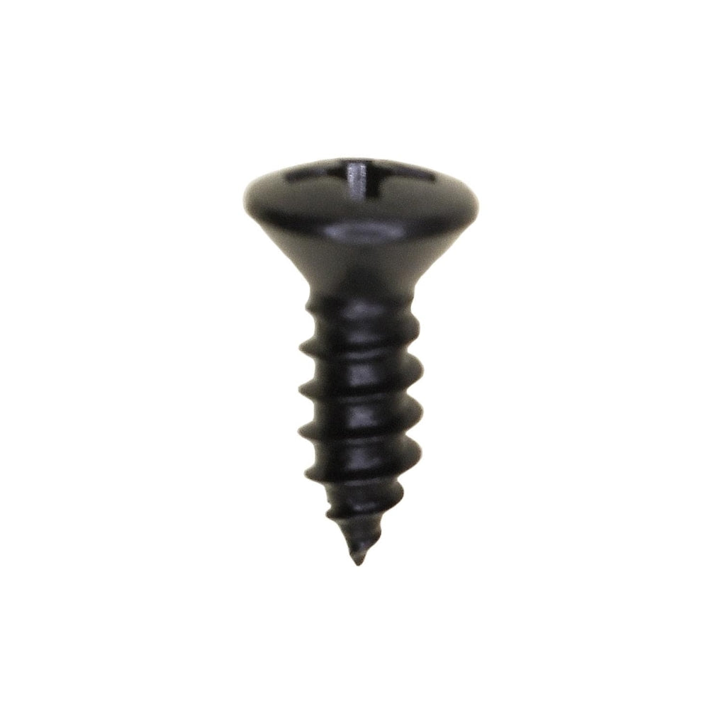 Auveco 10163 #8 X 1/2in. Phillips Oval Head Tapping Screw Black Oxide AB