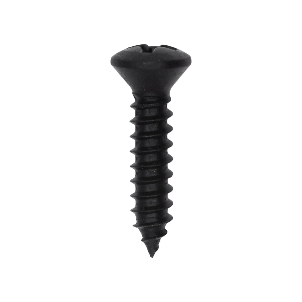 Auveco 10165 #8 X 3/4in. Phillips Oval Head Tapping Screw Black Oxide