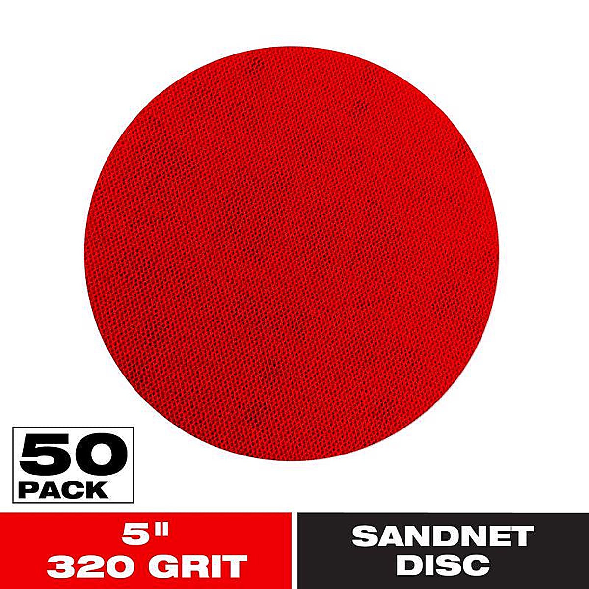 Diablo DND050320H60P SandNet 5 in. Ceramic Blend Hook and Lock Sanding Disc 320 Grit Ultra Fine 50 pk