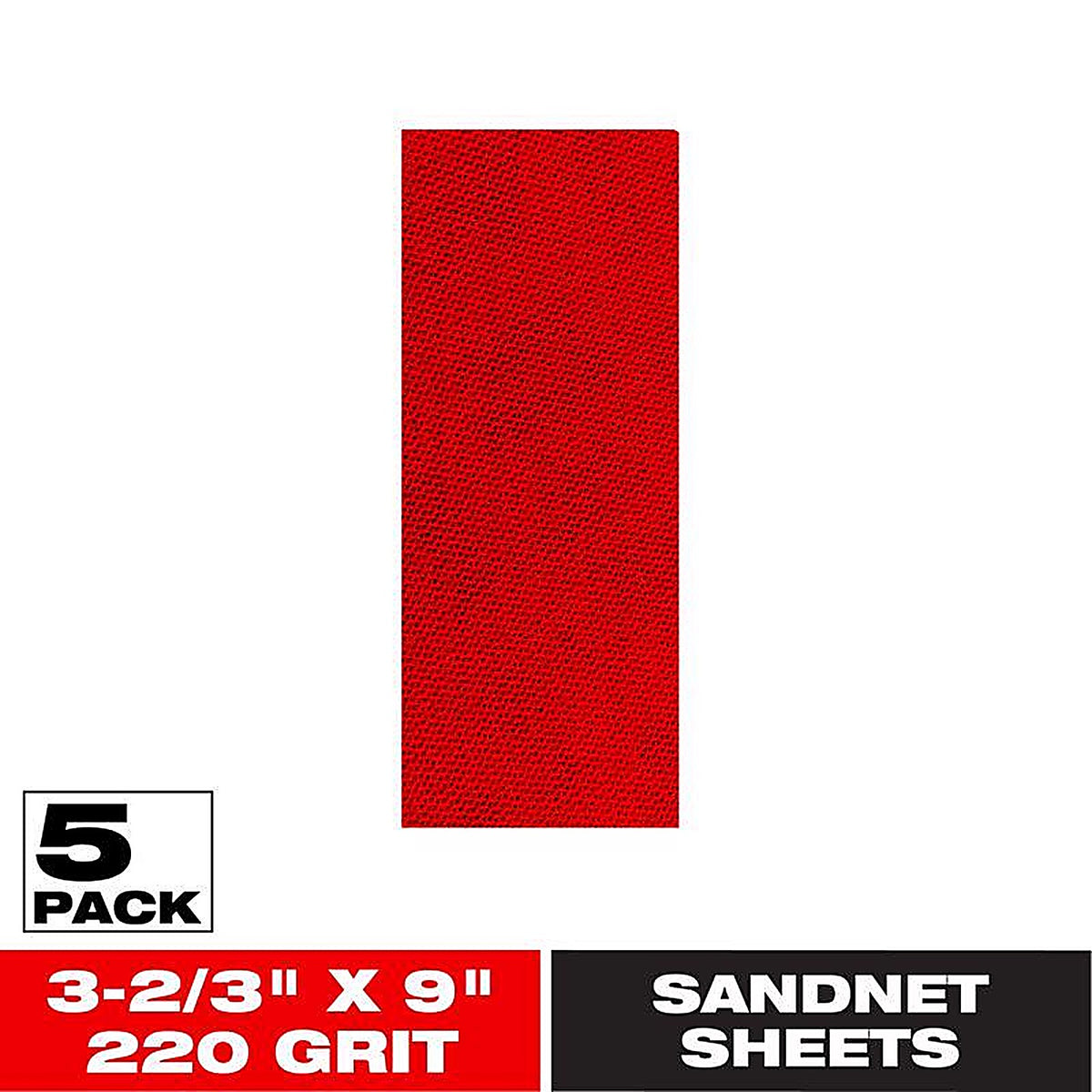 Diablo DNS323220S05G SandNet 9 in. L X 3-2/3 in. W 220 Grit Ceramic Blend Sanding Sheet 5 pk