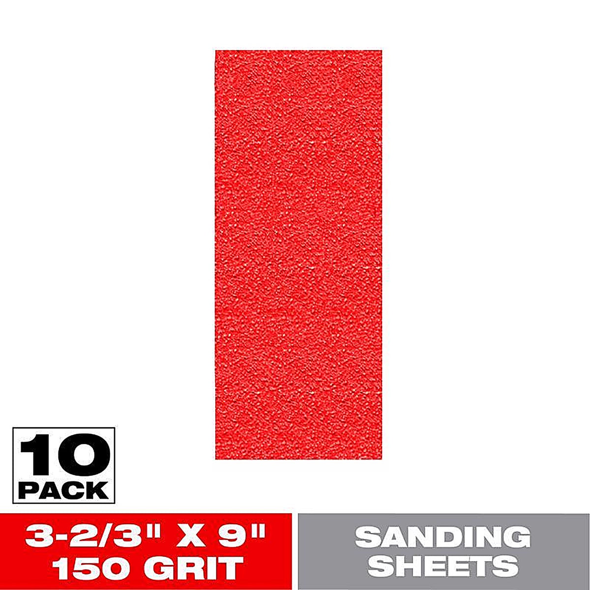 Diablo DCS323150S10G 9 in. L X 3-2/3 W 150 Grit Aluminum Oxide Sanding Sheet 10 pk