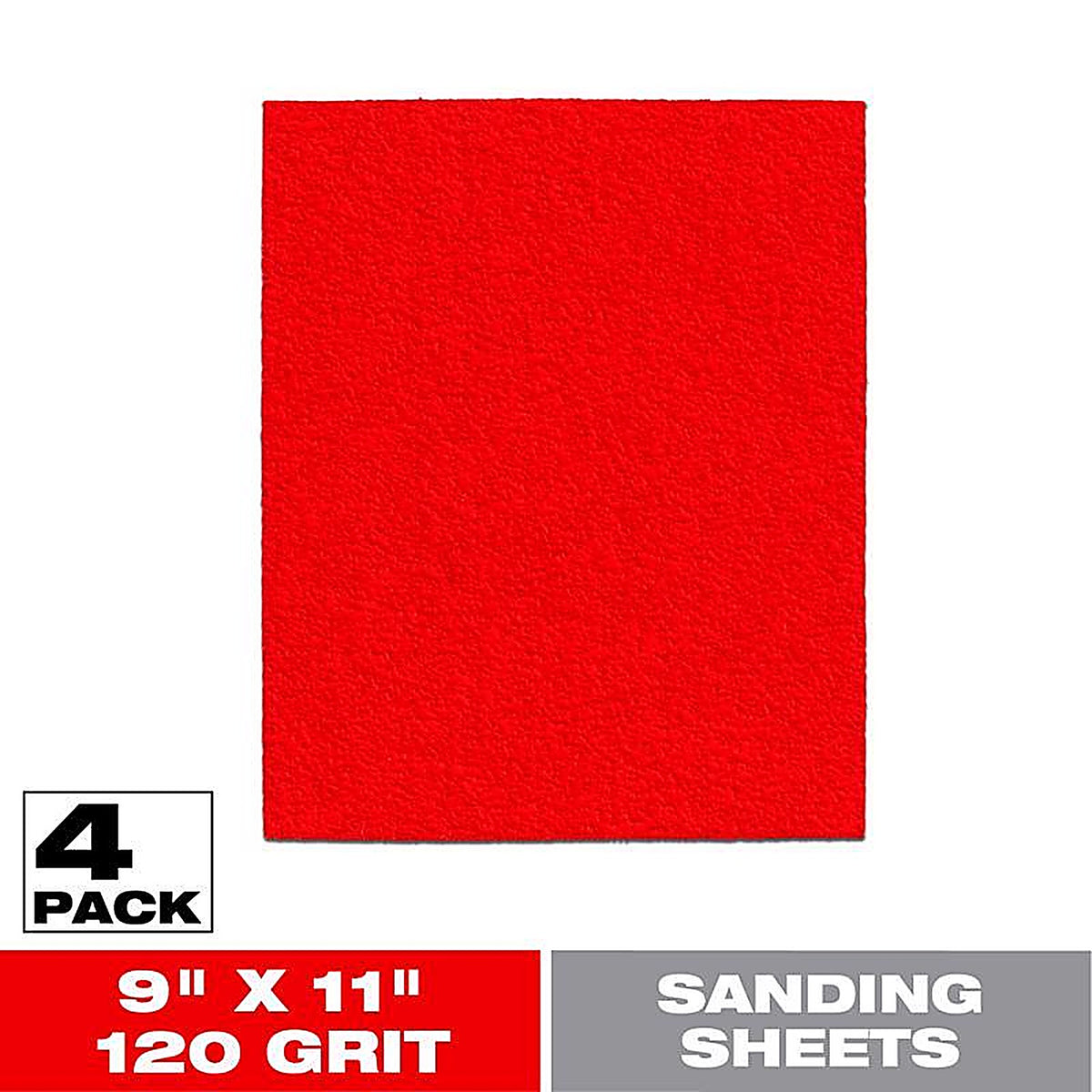 Diablo DCS911120S04G 9 in. L X 11 W 120 Grit Aluminum Oxide Sanding Sheet 4 pk