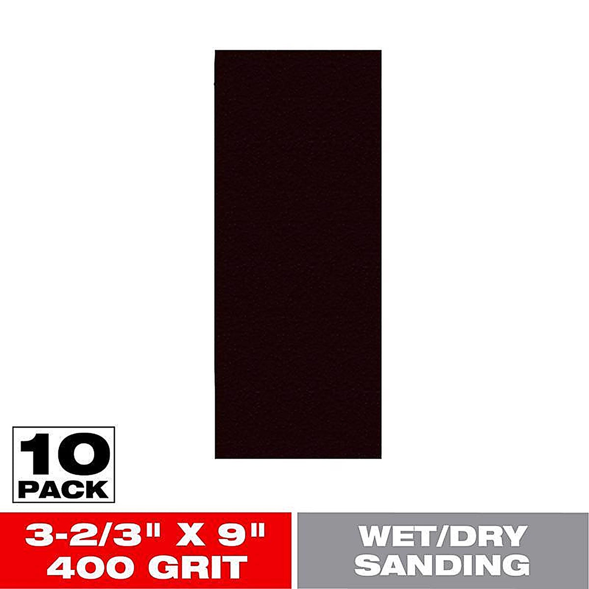 Diablo DCS323600S10W 9 in. L X 3-2/3 W 600 Grit Silicon Carbide Sanding Sheet 10 pk