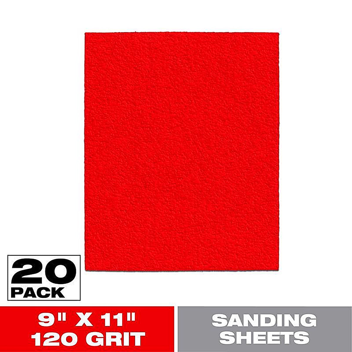 Diablo DCS911120S20G 9 in. L X 11 W 120 Grit Aluminum Oxide Sanding Sheet 20 pk