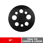 Diablo DCP050CONH01G 5 in. Ceramic Blend Hook and Lock Conversion Pad 1 pk