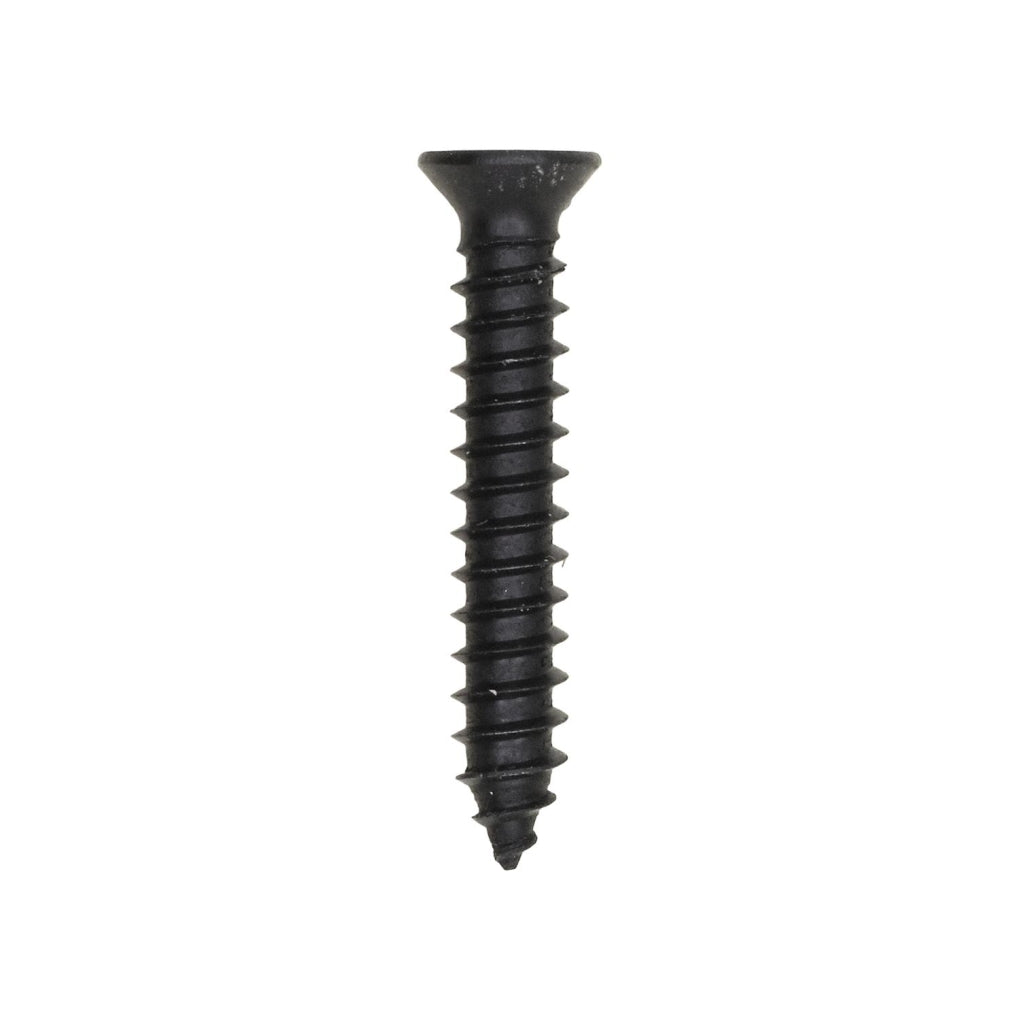 Auveco 10176 #8 X 1in. Phillips Flat Head Tapping Screw w/#6 Head Ab Black Oxide