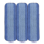 Bona AX0003608 18.31 in. Cleaning Microfiber Mop Pad 3 pk