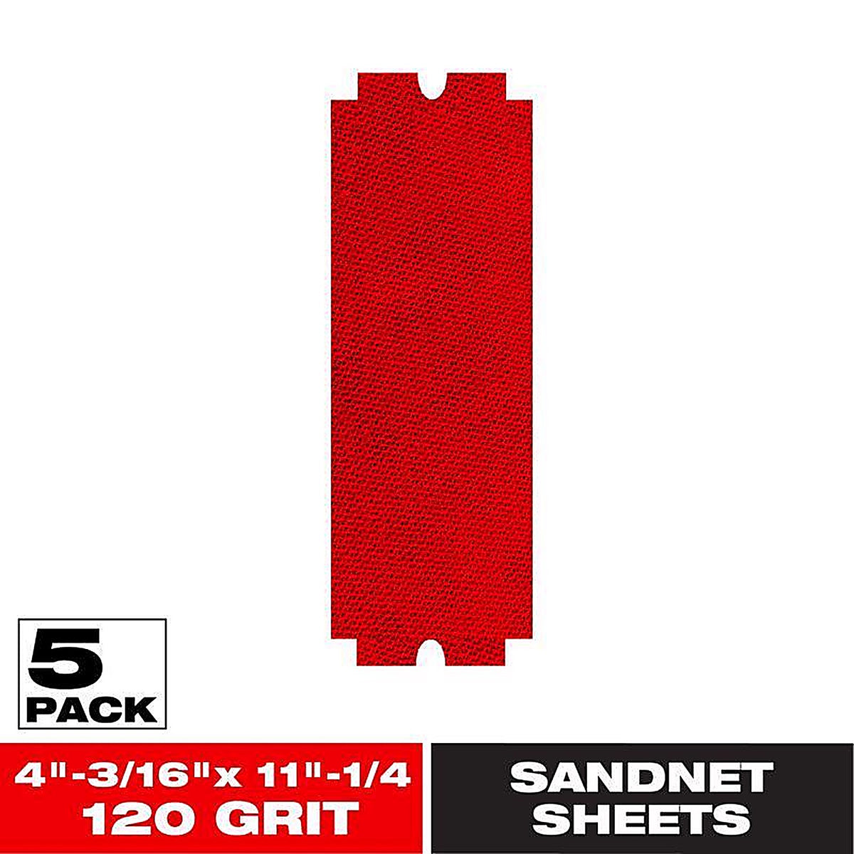 Diablo DNS431120H05G SandNet 11-1/4 in. L X 4-3/16 in. W 120 Grit Ceramic Sanding Sheet 5 pk