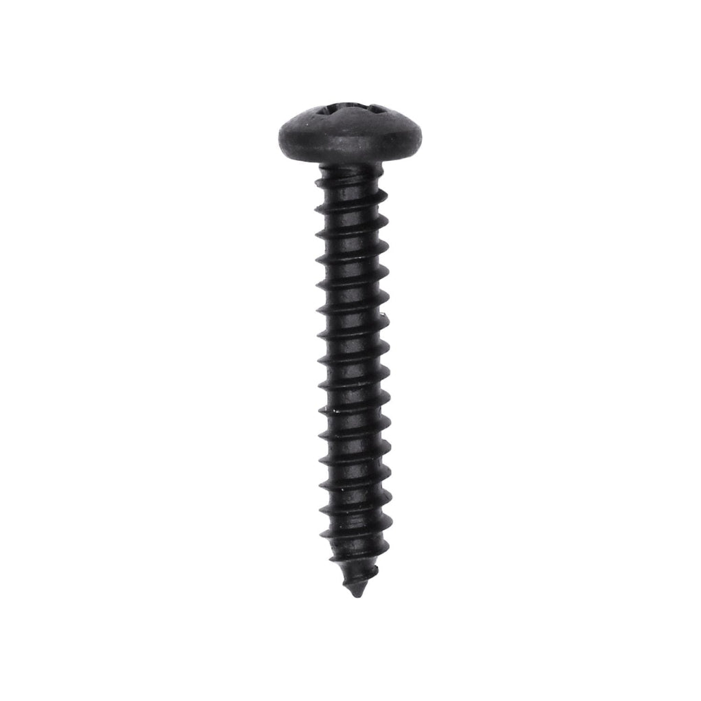 Auveco 10182 #8 X 1in. Phillips Pan Head Tapping Screw Black Oxide