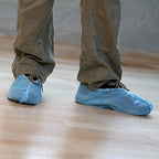 Trimaco - 54350 - Supertuff Polypropylene Shoe Guards Blue One Size Fits Most 50 Pack