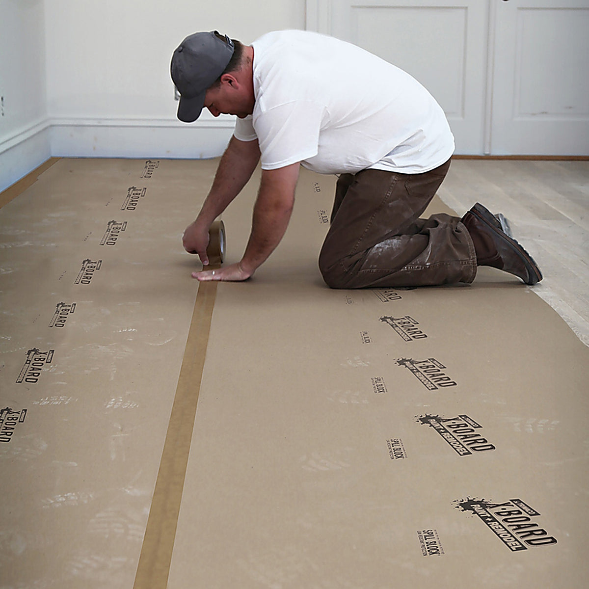 Trimaco - 12375 - X-Board Surface Protection 22 Mil X 35 In. W X 50 Ft. L Paper Brown 1 Piece