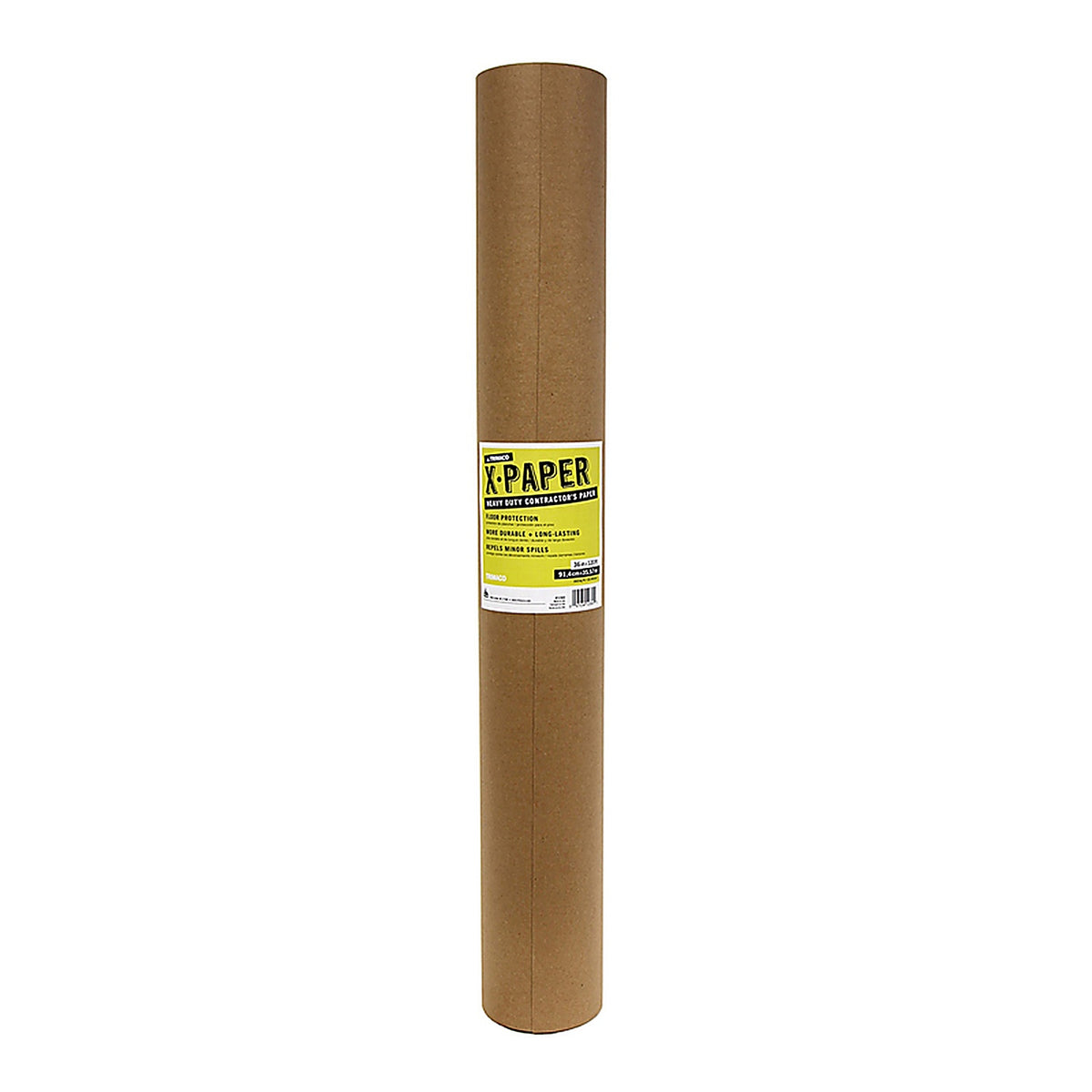 Trimaco 12360/20 X-Paper Floor Protector Paper 36 inch W X 120 foot L Paper Brown 1 pk