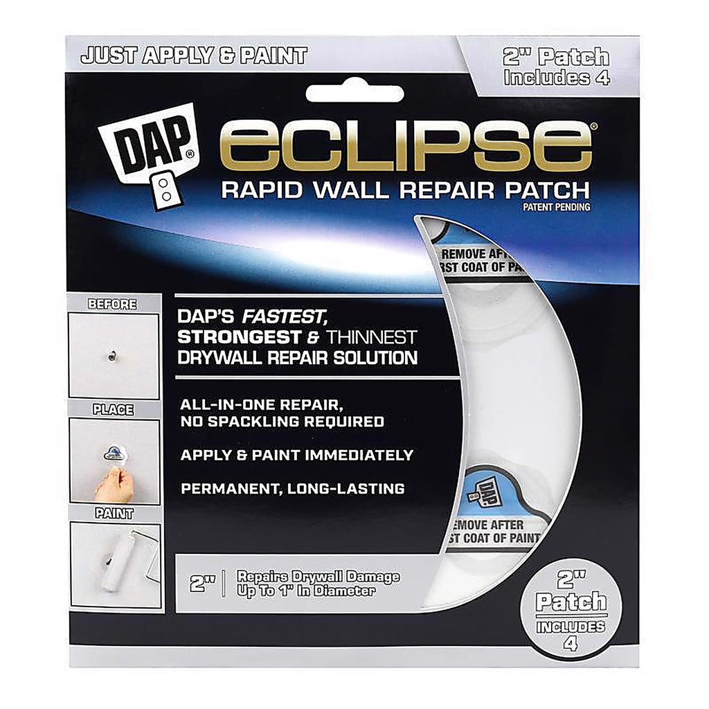DAP 7079809161 Eclipse Ready to Use Neutral Wall Patch 4 pk