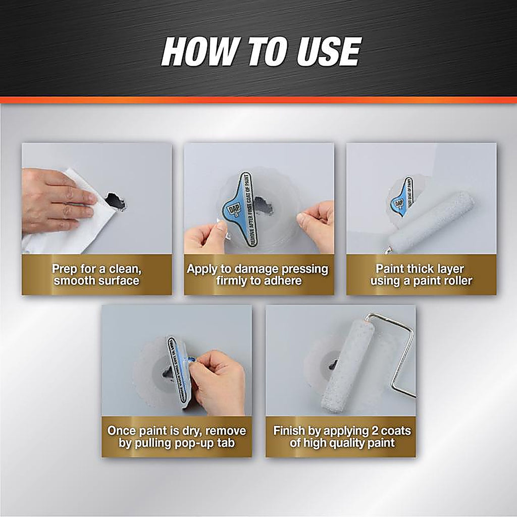 DAP 7079809163 Eclipse Ready to Use Neutral Wall Patch 1 pk
