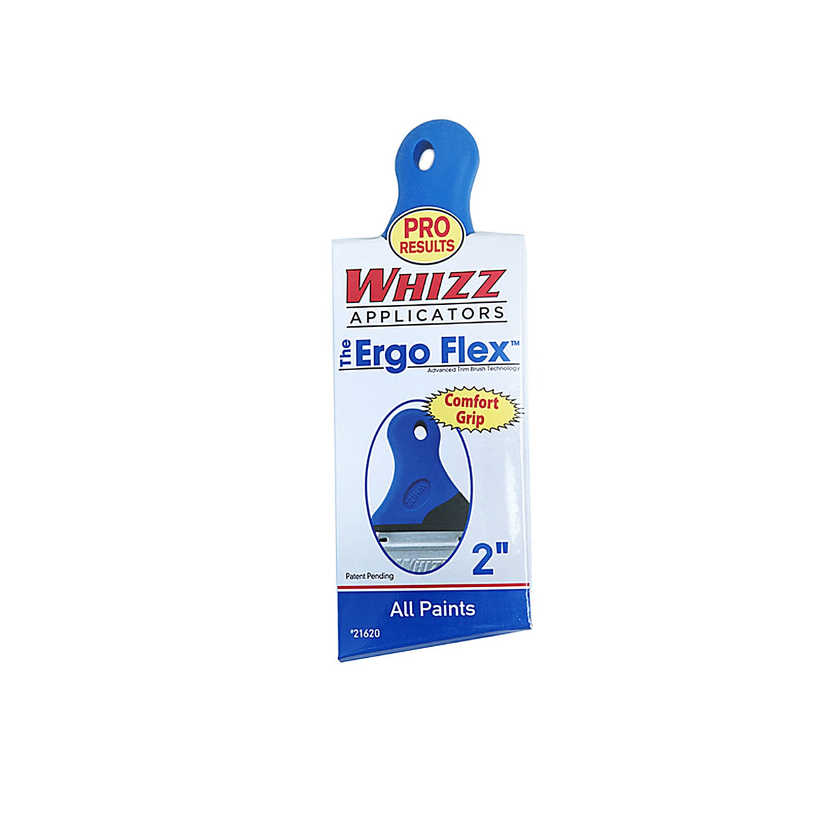 Whizz - 21620 - the Ergo Flex 2 In. Soft Angle Paint Brush