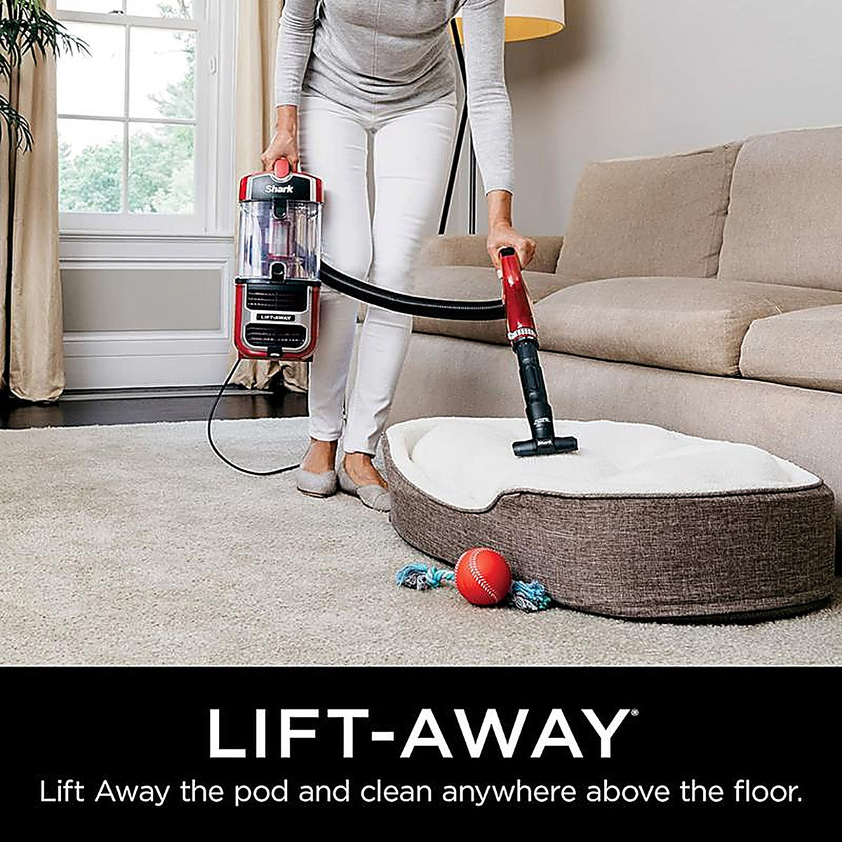Shark - ZU561 - Navigator Bagless Corded Hepa Filter Carpet Sweeper