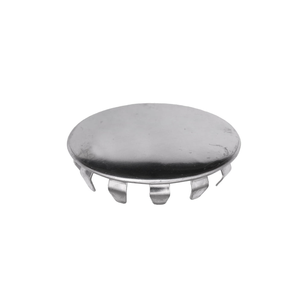 Auveco 10232 Metal Plug Button 1-1/2in. Hole Nickel Pltd