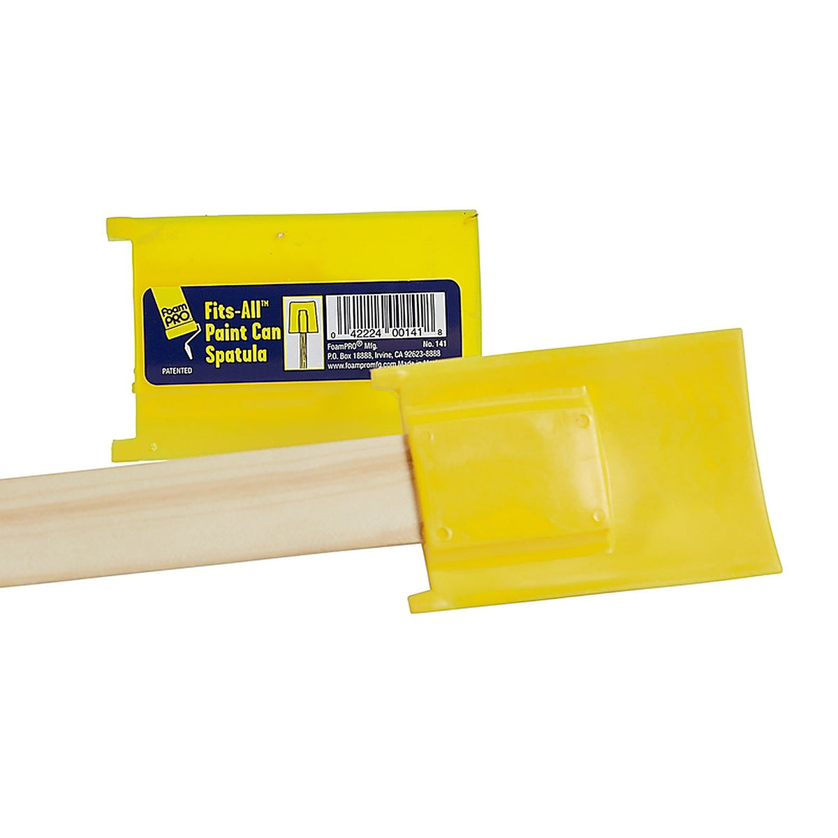 FoamPro 141 Fits-All Sticks Yellow Plastic Paint Spatula